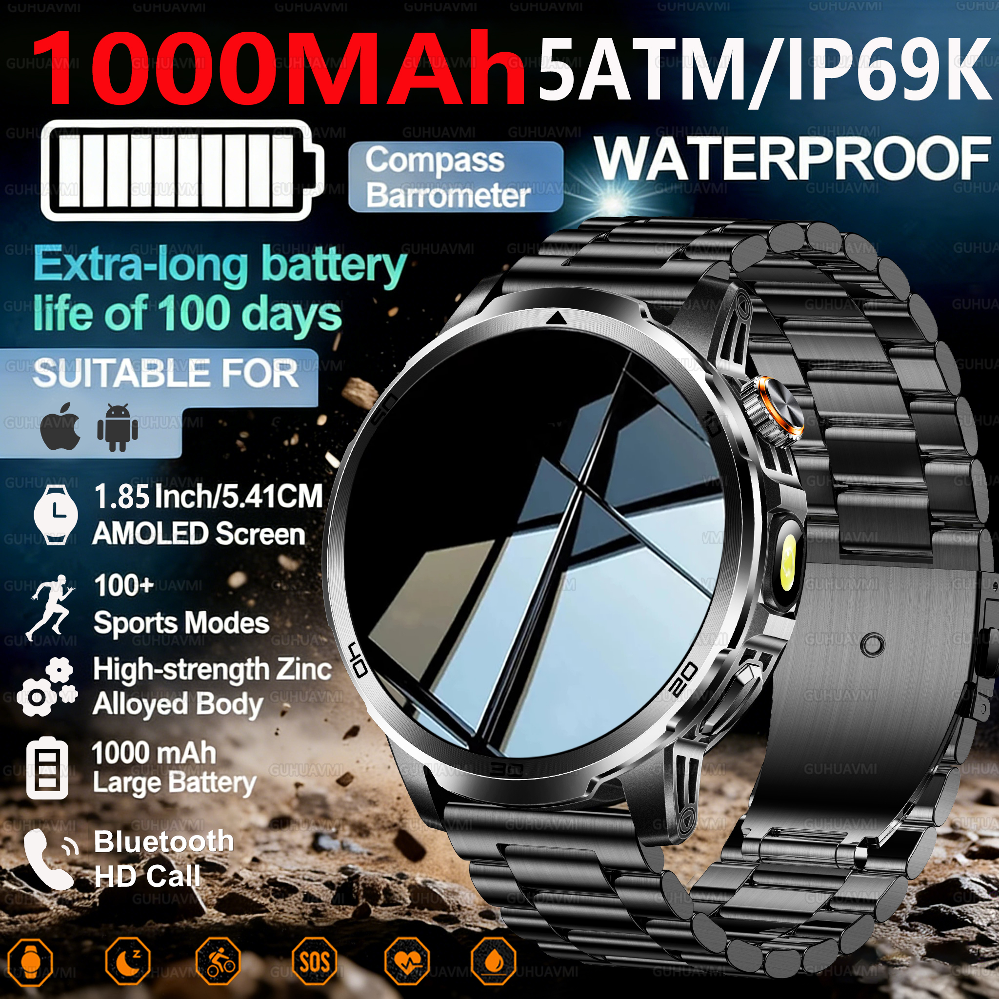 Outdoor Adventure Hours - 2026 New Outdoor Adventure 1000mAh Large