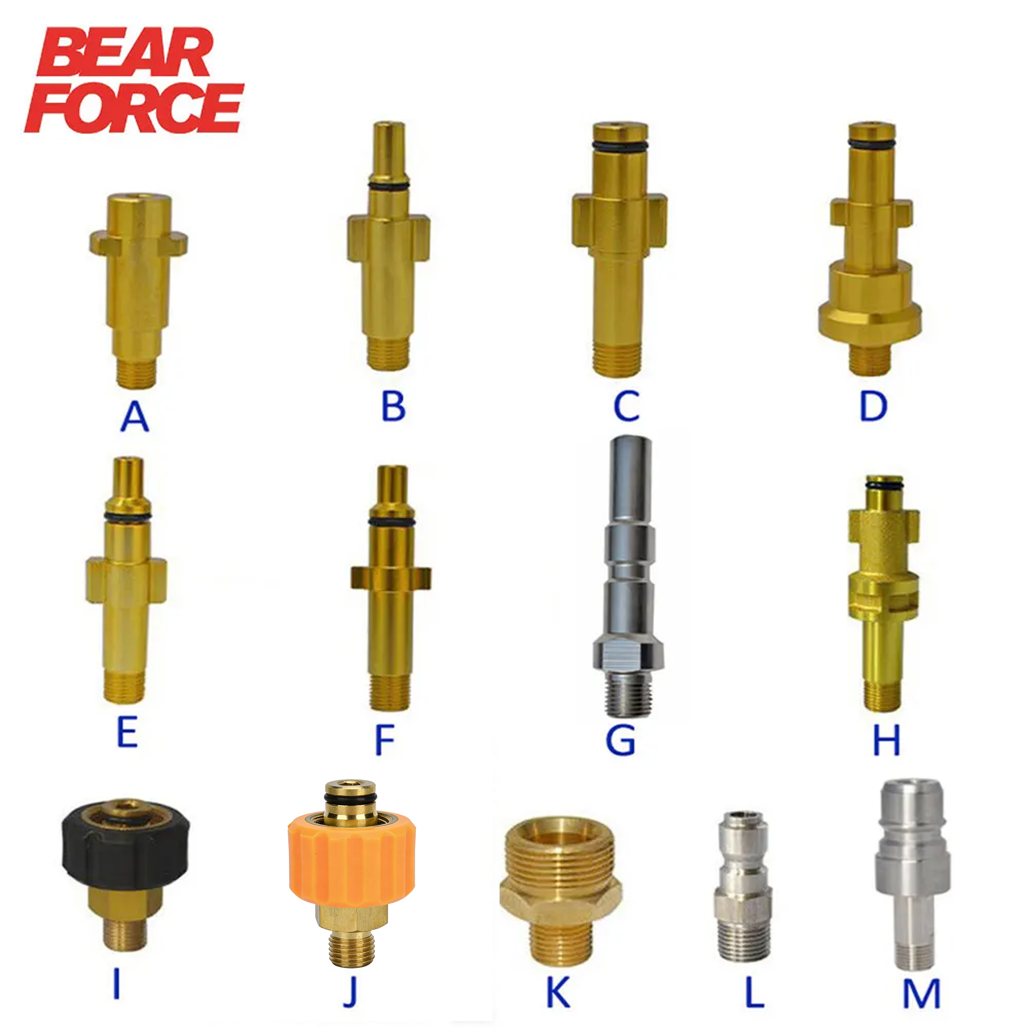 Bear Spray Clip - Pressure Washer Gun Lance Bayonet Adapter