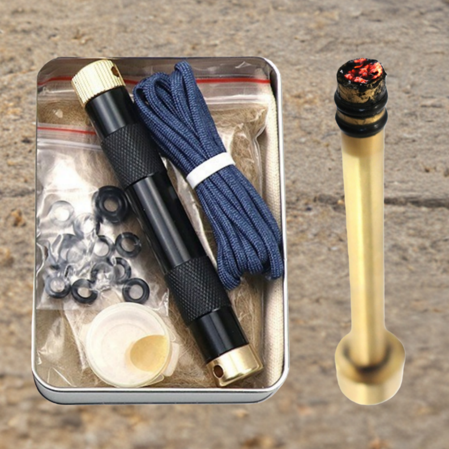 Fire Piston Starter - New Outdoor Piston Fire Starter Air
