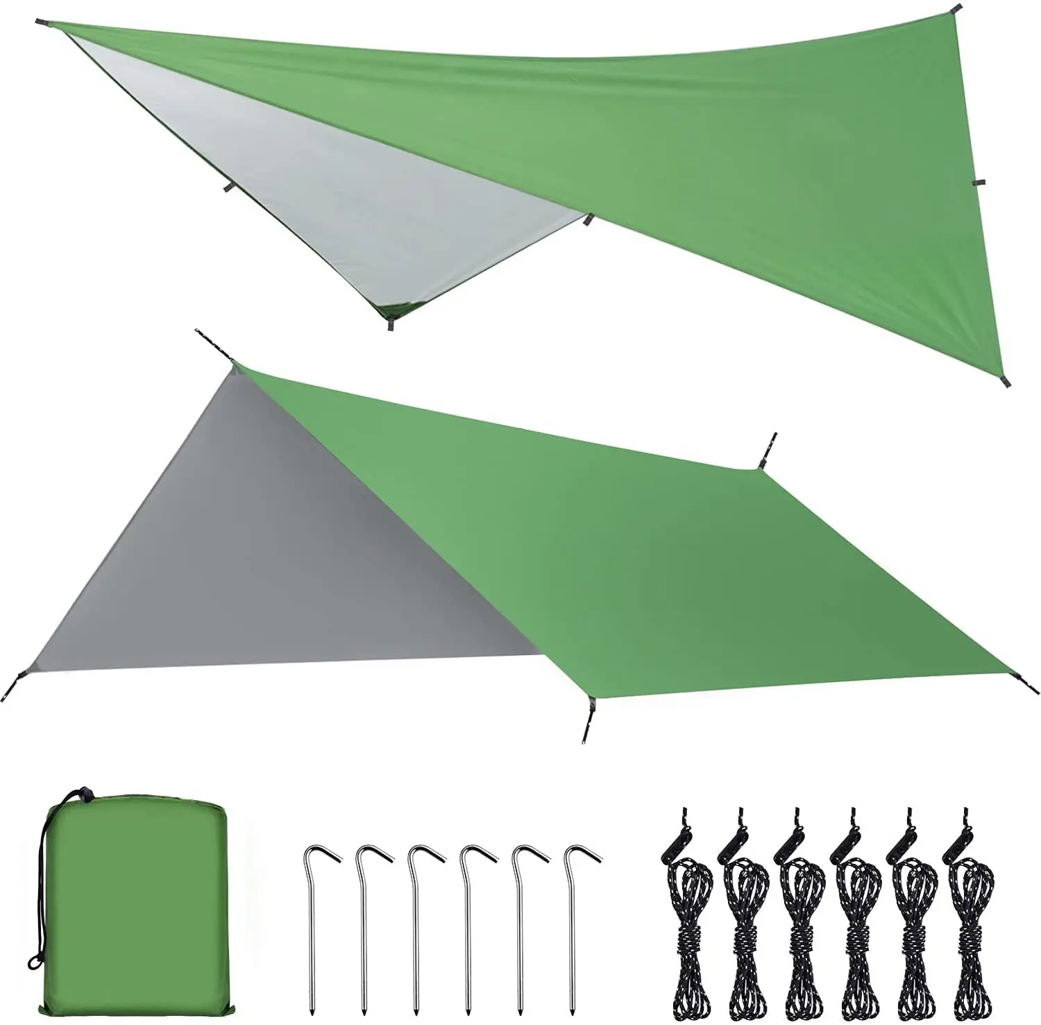 Hammock Rain Tarp - l # waterproof flysheet sun shade
