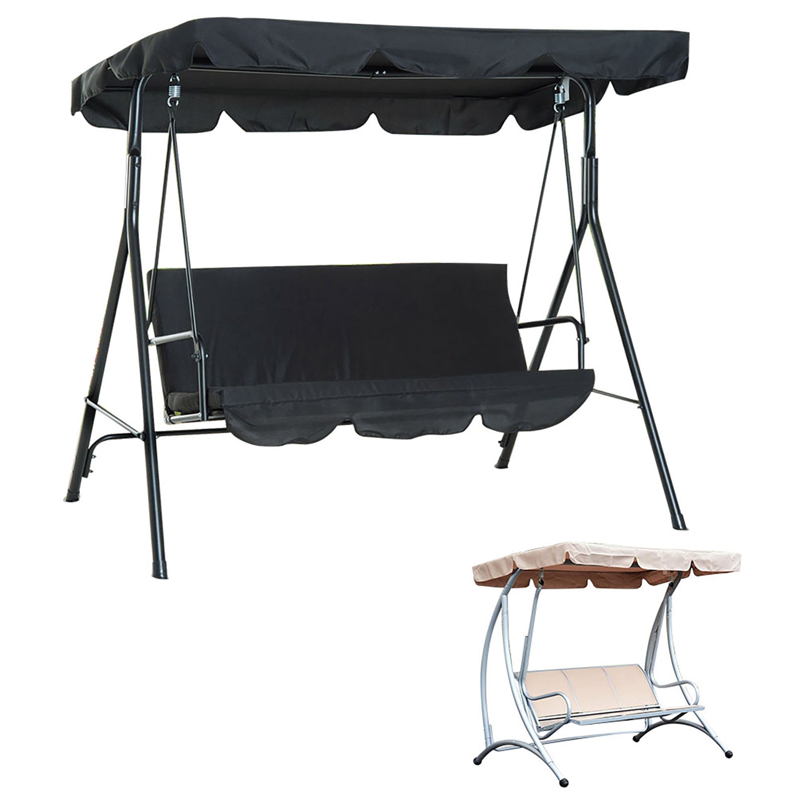 Hammock Rain Tarp - Canopy Swings Top Rain Cover Garden