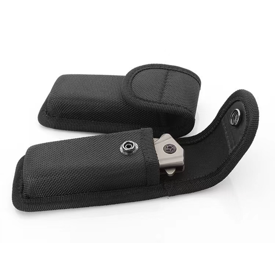 Fire Piston Starter - Black Sheath Fold Knife Plier Bag