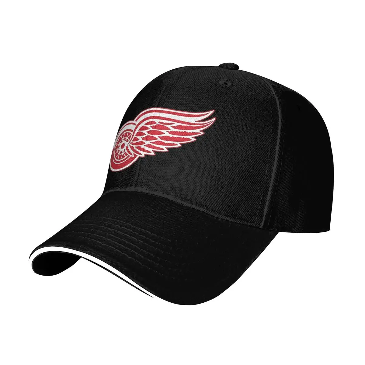 Outdoor Adventure Logo - New Red-Wings-logo Outdoor Adventures Men's Caps