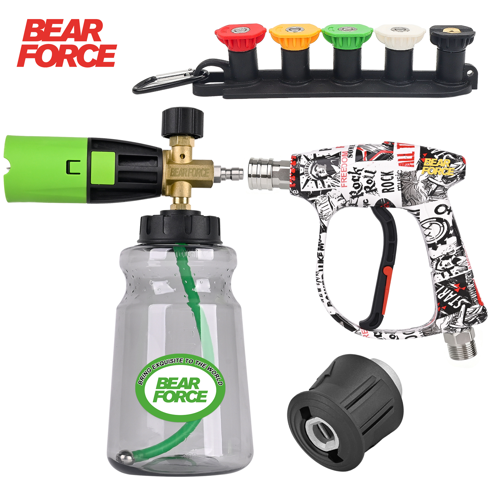 Bear Spray Clip - BEAR FORCE Pressure Washer Foam Cannon