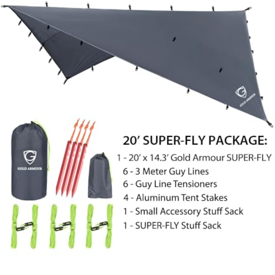 Rainfly Tarp Hammock Premium 2 - Hammock Rain Tarp のレビューと価格