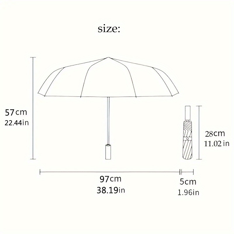 1pc Automatic Open/Close Umbre - Outdoor Adventure Golf のレビューと価格