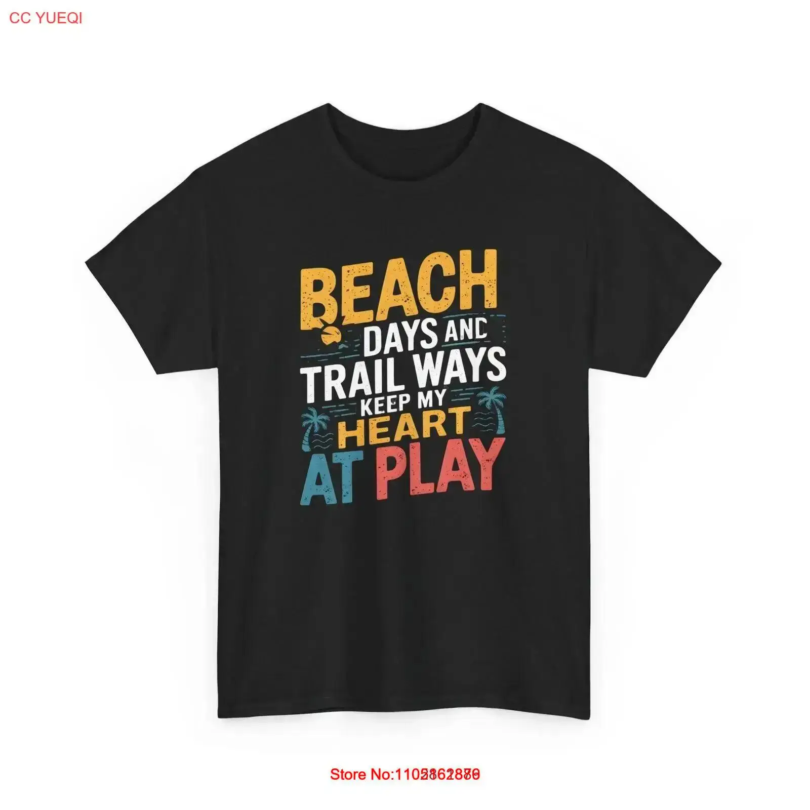 Beach Days Trail Ways T Shirt  - Outdoor Adventure Day のレビューと価格