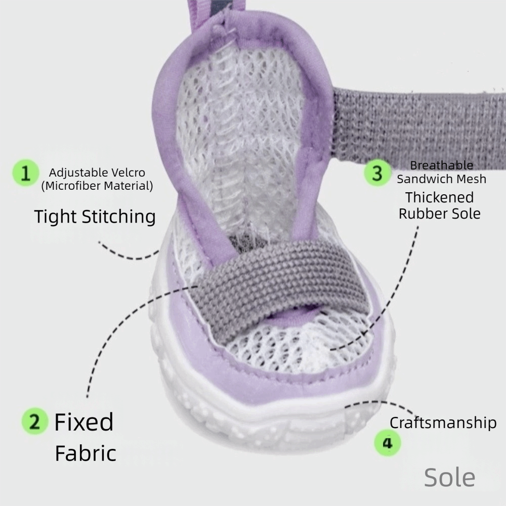 4PCS/SET Breathable Anti Slip  - Outdoor Adventure Walks のレビューと価格