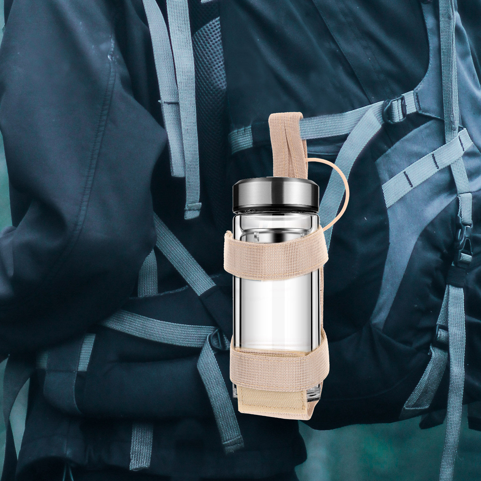 Water Bottle Strap Lightweight - Outdoor Adventure Walks のレビューと価格