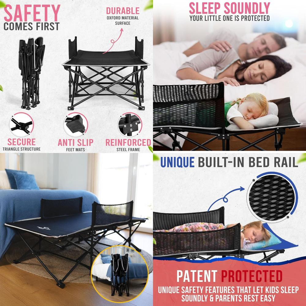 Portable Pink Toddler Cot: Ide - Outdoor Adventure Store のレビューと価格