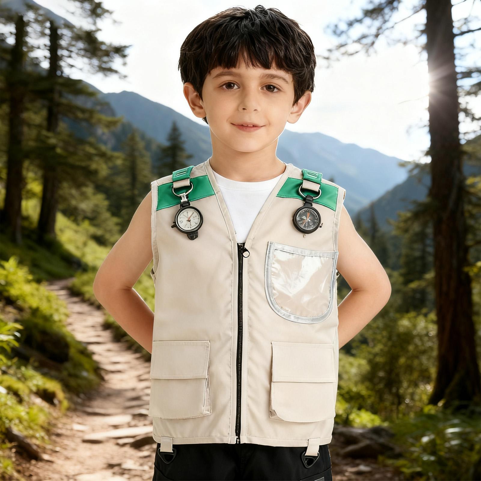 Kids Explorer Vest Costume Saf - Outdoor Adventure Kit For Kids のレビューと価格