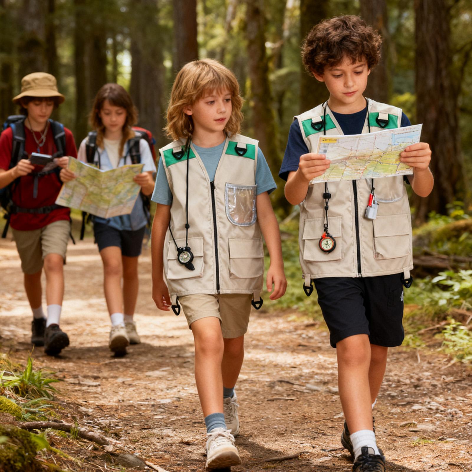 Kids Explorer Vest Costume Saf - Outdoor Adventure Kit For Kids のレビューと価格