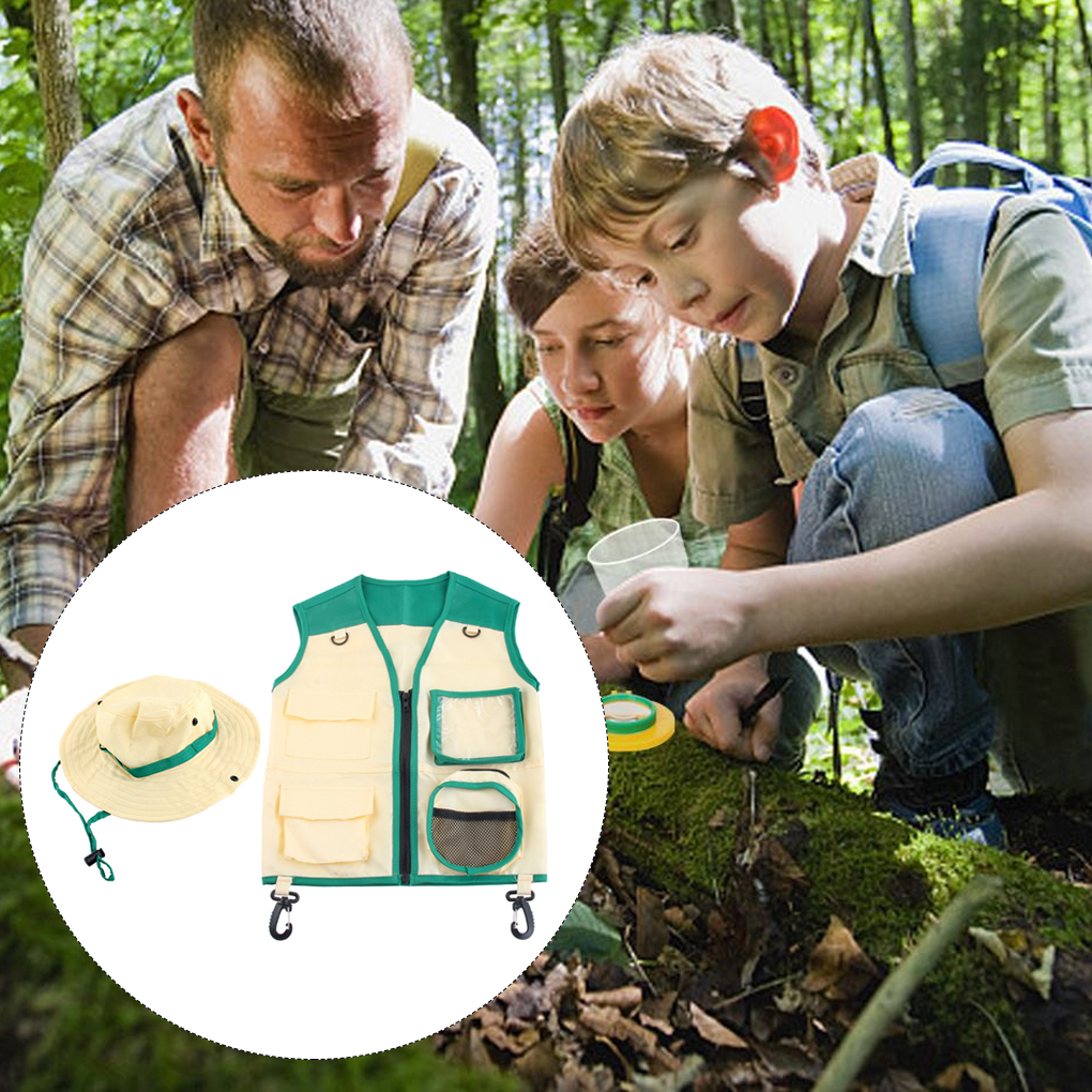 Kids Insect Explorer Vest Hat  - Outdoor Adventure Kit For Kids のレビューと価格