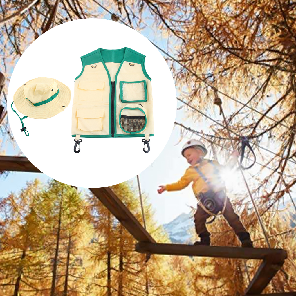 Kids Insect Explorer Vest Hat  - Outdoor Adventure Kit For Kids のレビューと価格