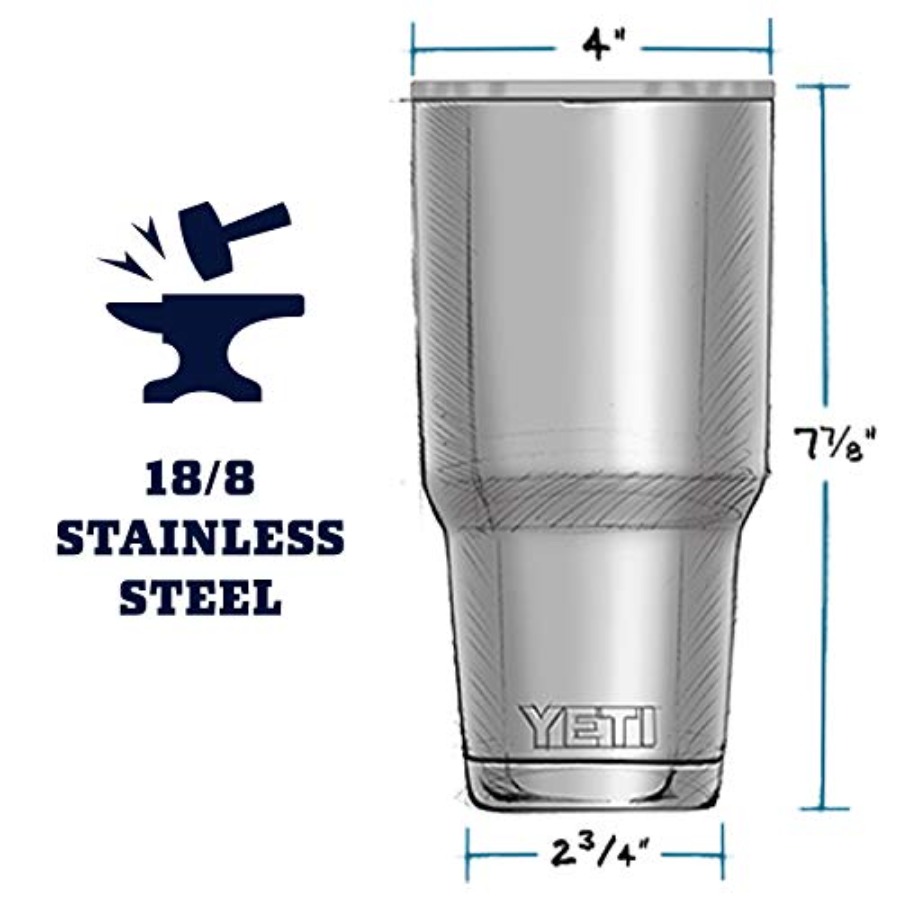 Rambler 30 oz Stainless Steel  - Outdoor Adventure Hours のレビューと価格