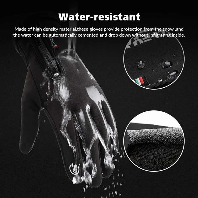 Winter Gloves Thermal Touchscr - Outdoor Adventure Hours のレビューと価格