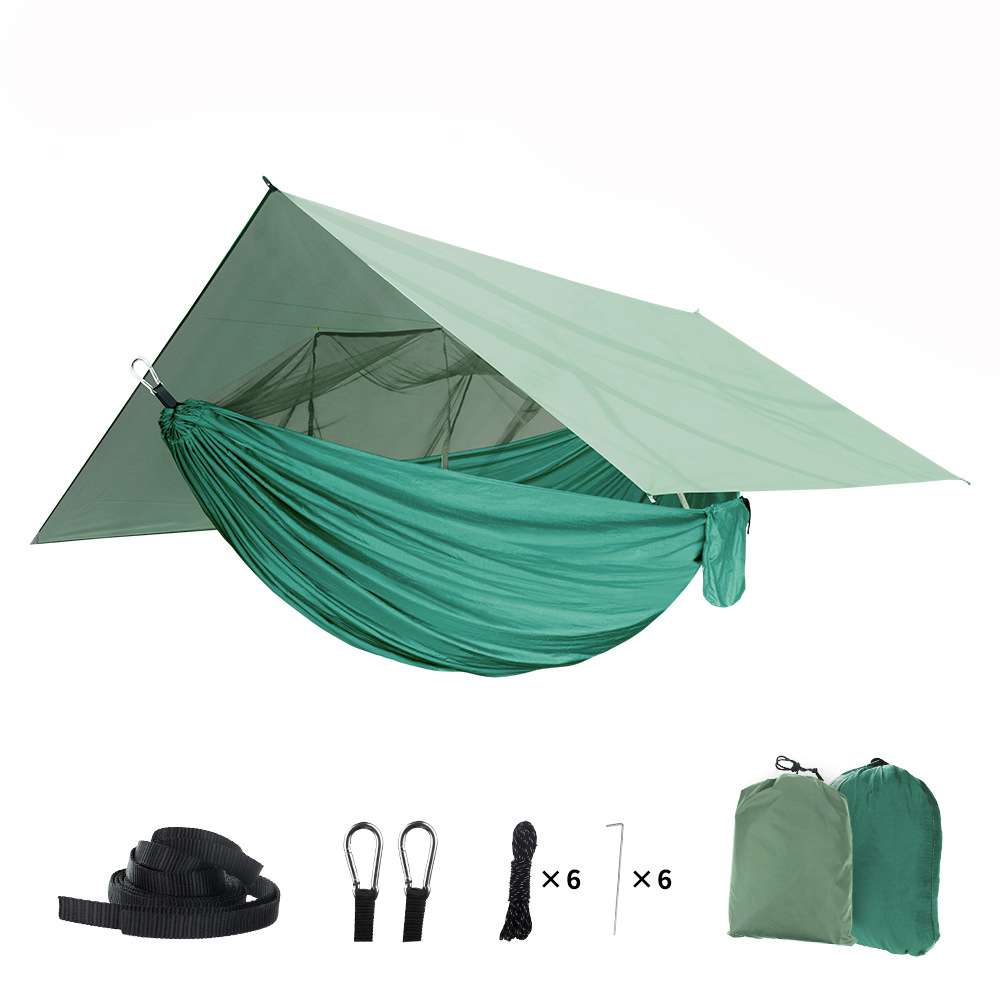 Outdoor Hanging Swing Camping  - Hammock Rain Tarp のレビューと価格
