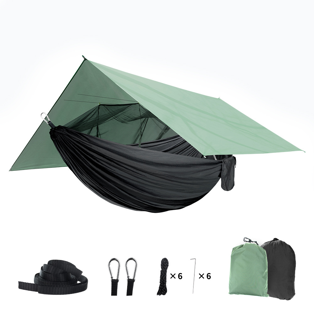 Outdoor Hanging Swing Camping  - Hammock Rain Tarp のレビューと価格