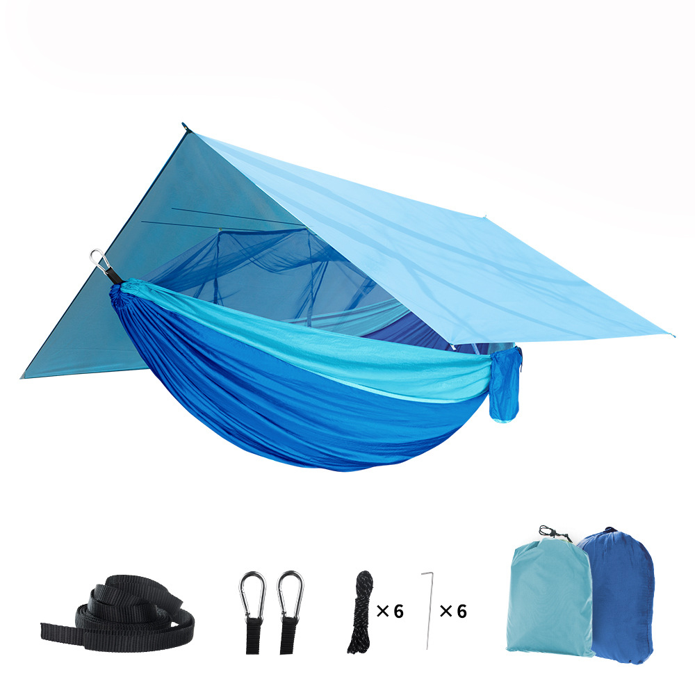 Outdoor Hanging Swing Camping  - Hammock Rain Tarp のレビューと価格