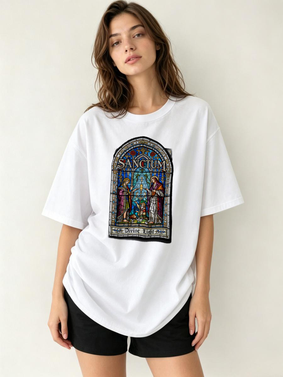 T Shirts Pima Supima Ruffled S - Outdoor Adventure Logo のレビューと価格