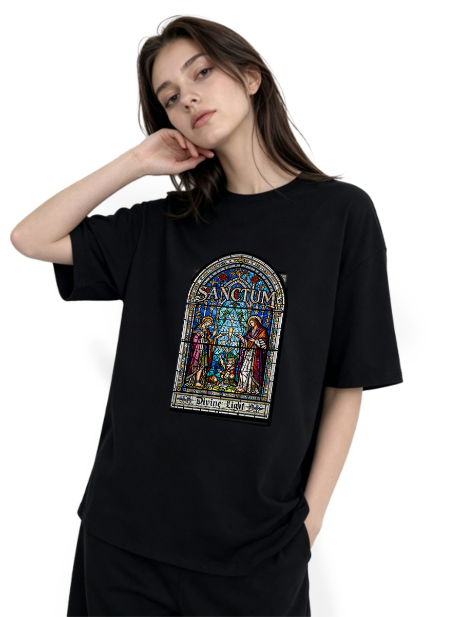 T Shirts Pima Supima Ruffled S - Outdoor Adventure Logo のレビューと価格