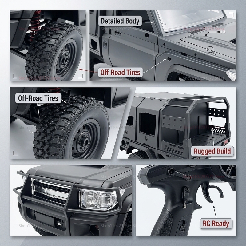 MN82 MN82S RC Crawler Truck 1/ - Outdoor Adventure Holidays のレビューと価格