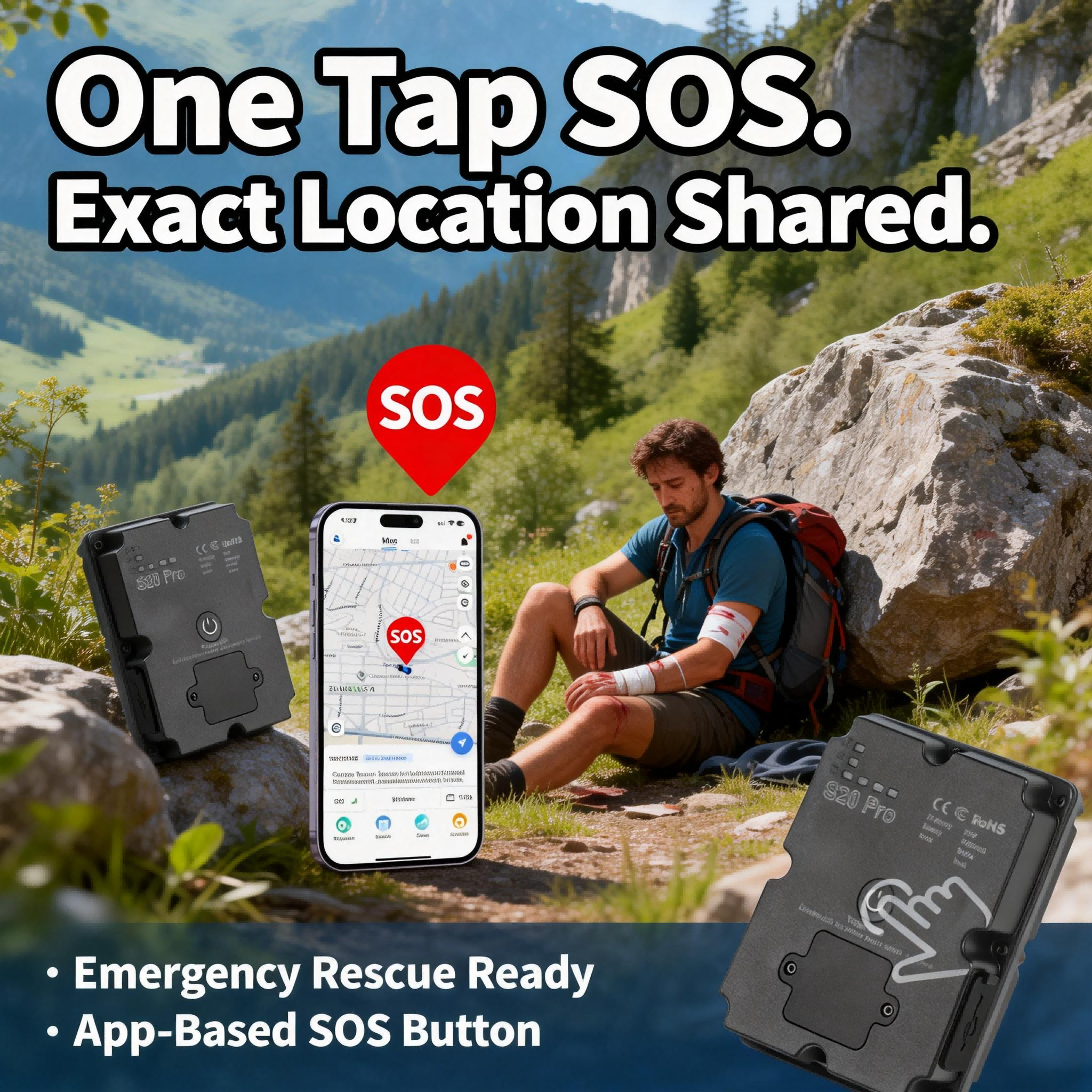 GPS Tracker for Hiking Backpac - Outdoor Adventure Hours のレビューと価格