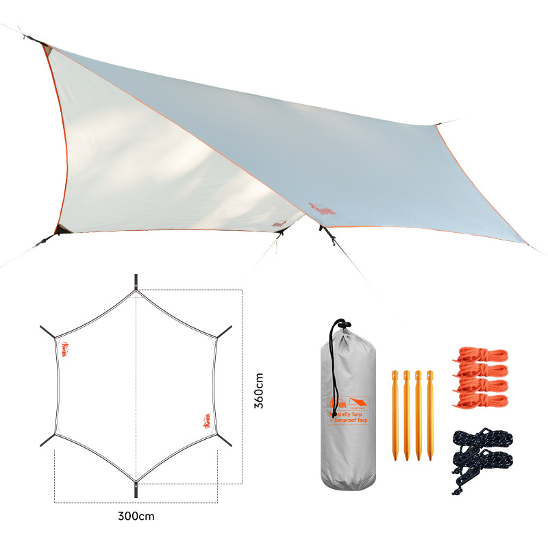 Sunshade canopy tent, sun-proo - Hammock Rain Tarp のレビューと価格