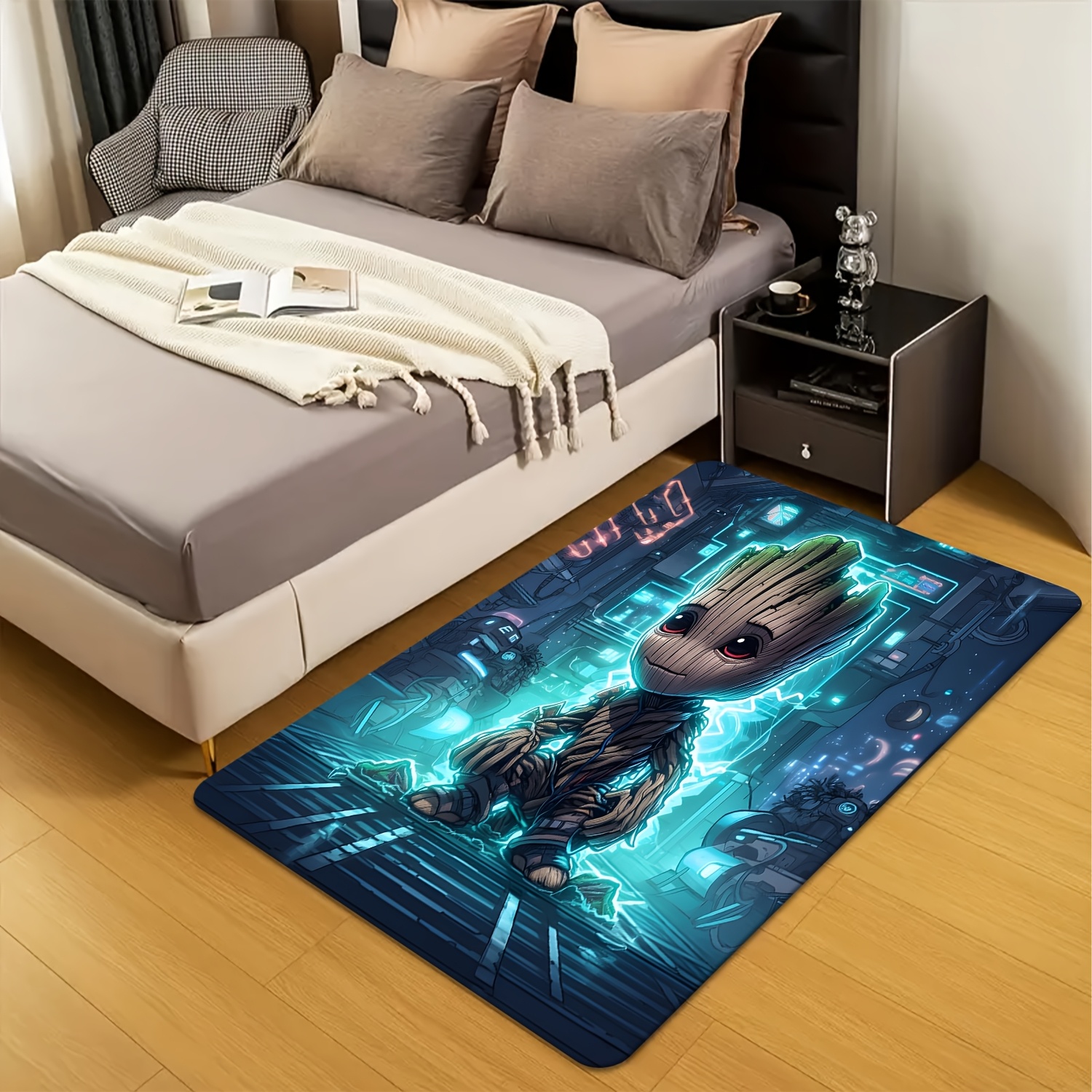 Marvel 1pc of Flannel Door Mat - Outdoor Adventure Day のレビューと価格