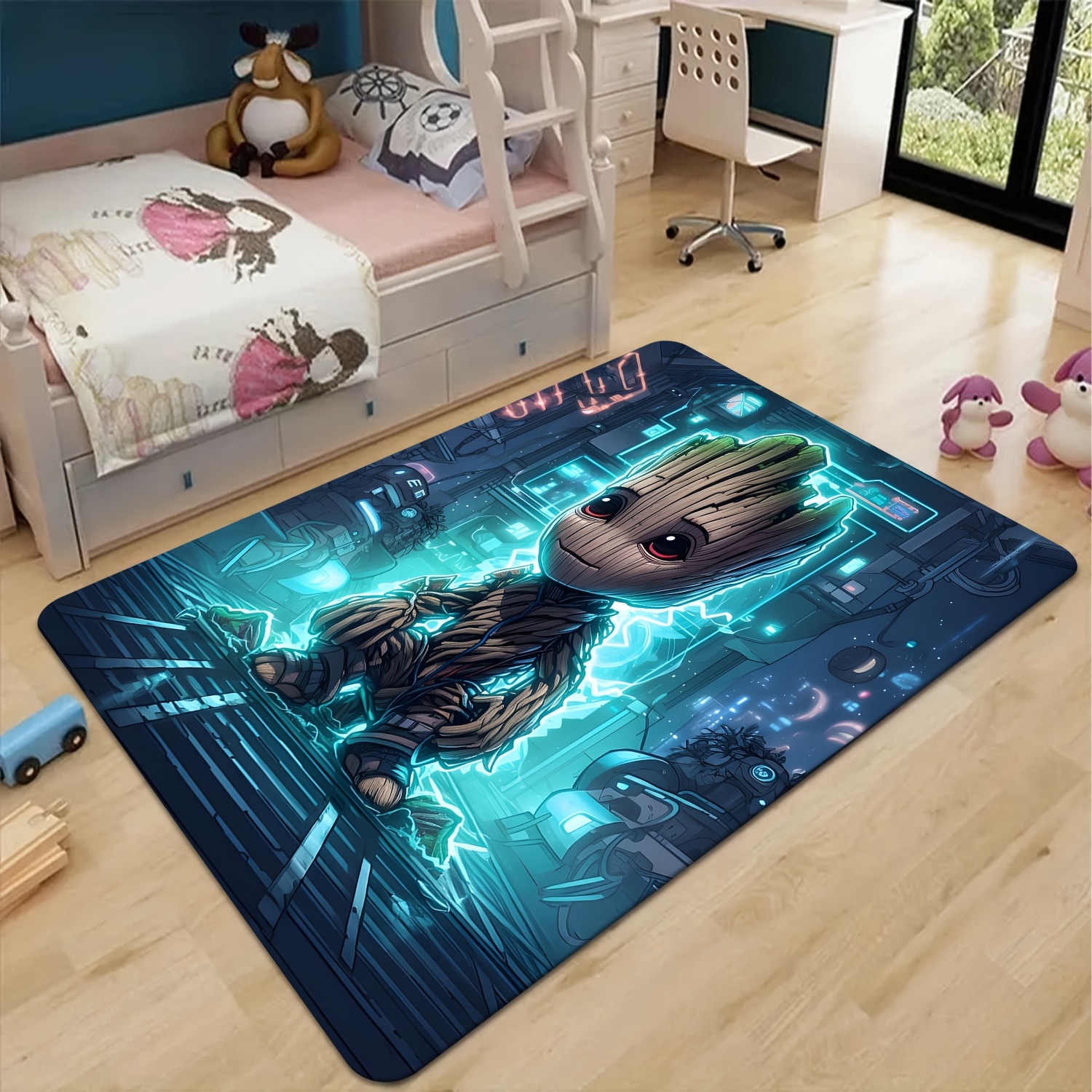 Marvel 1pc of Flannel Door Mat - Outdoor Adventure Day のレビューと価格