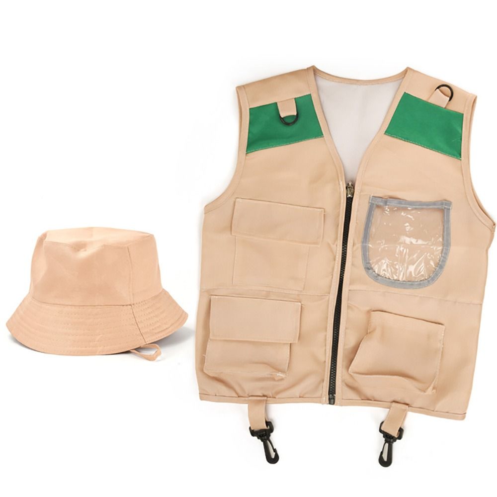 Multicolor Explorer Hat Vest C - Outdoor Adventure Kit For Kids のレビューと価格