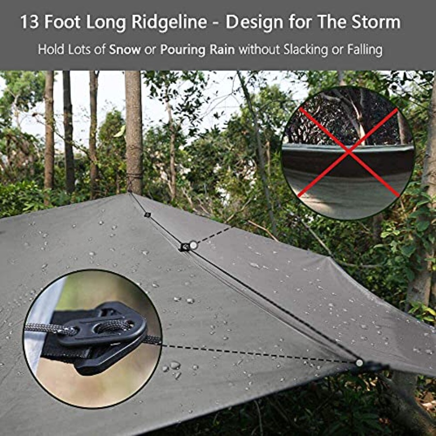 Hammock Rain Fly Tent Tarp Pro - Hammock Rain Tarp のレビューと価格