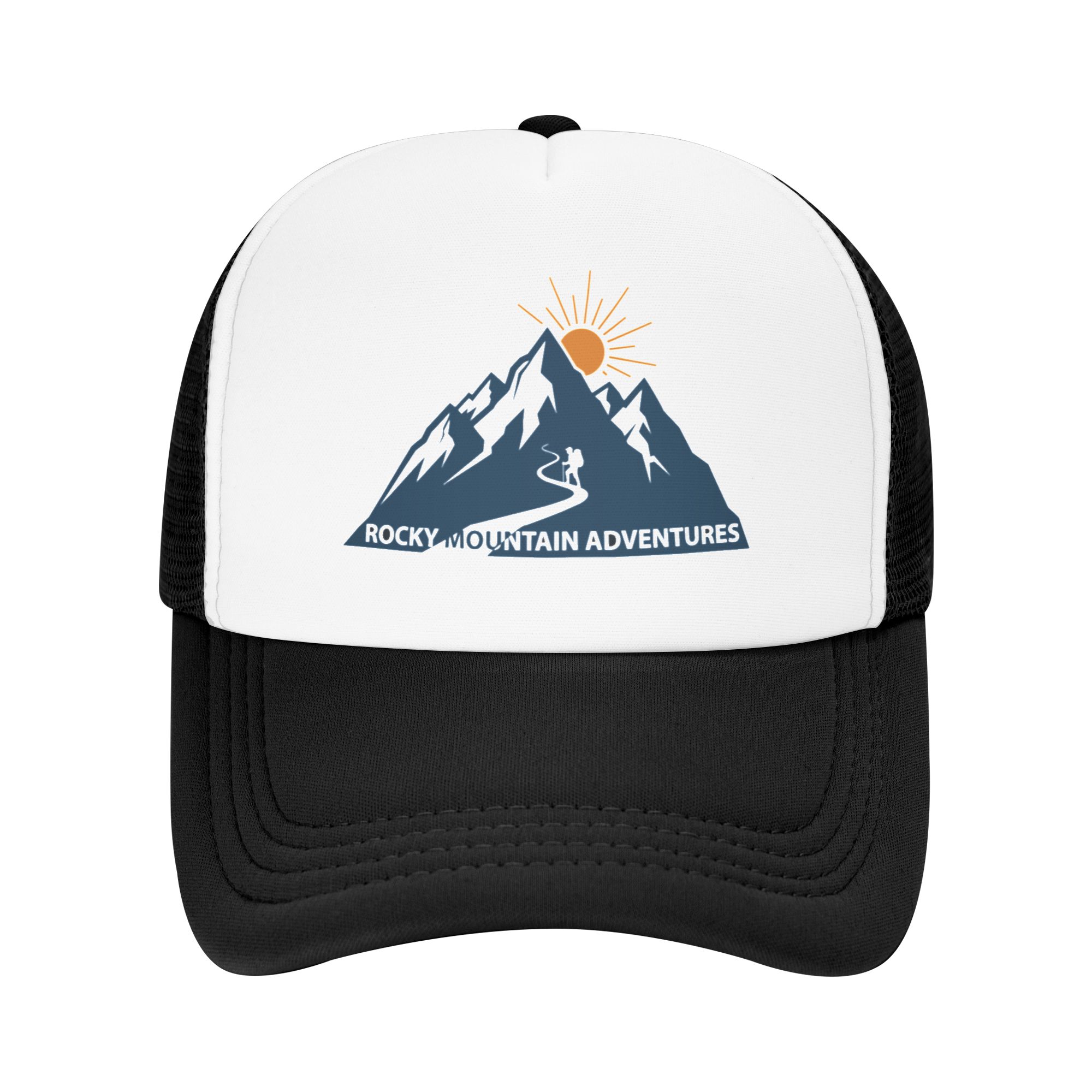 Fashion Rocky Mountain Hiking  - Outdoor Adventure Logo のレビューと価格