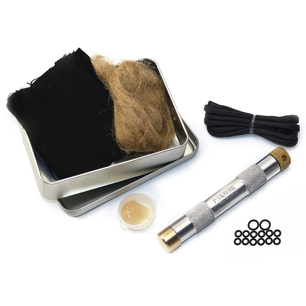 Brass Fire Piston Kit Outdoor  - Fire Piston Starter のレビューと価格