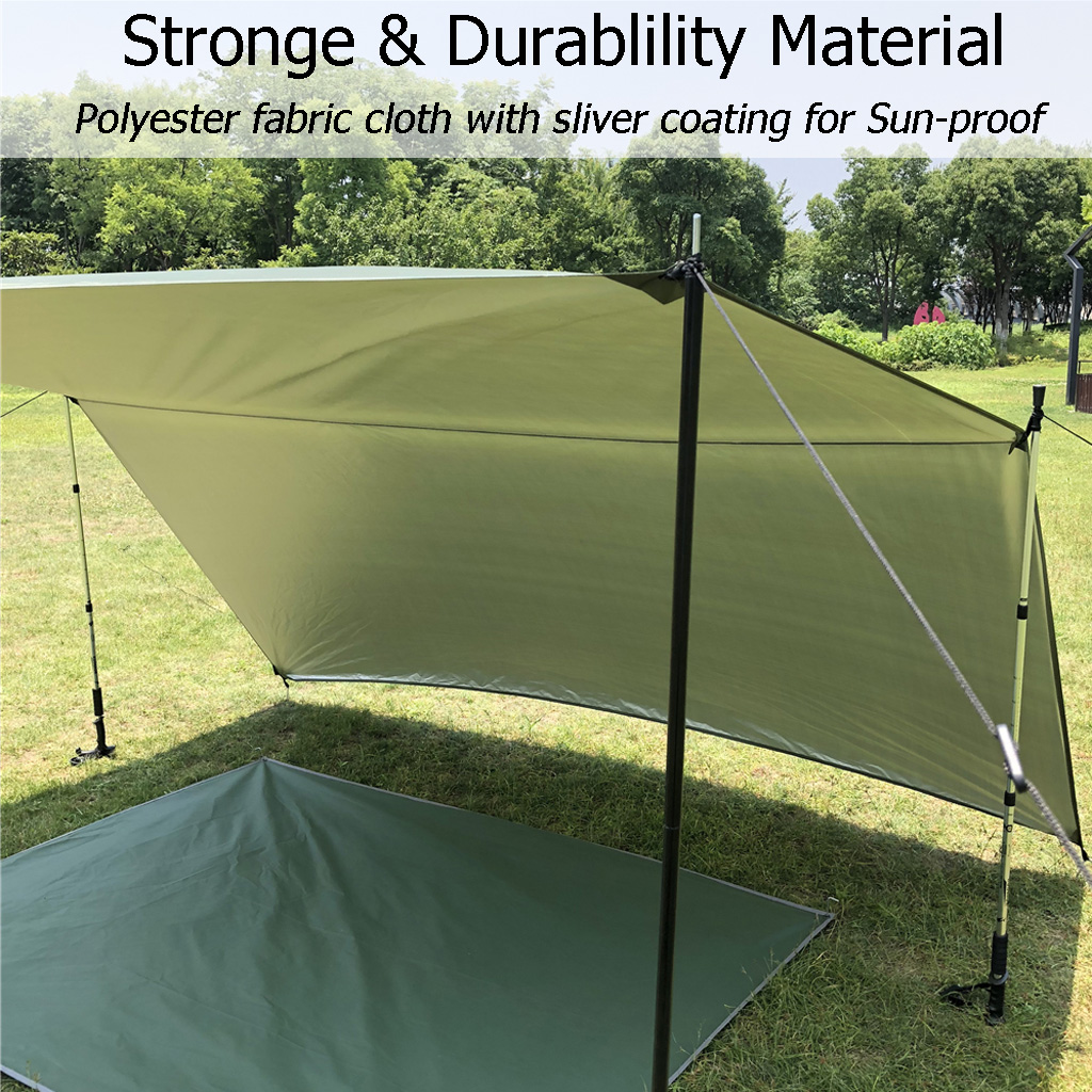 DANCHEL 3x3m Camping Tarp Wate - Hammock Rain Tarp のレビューと価格