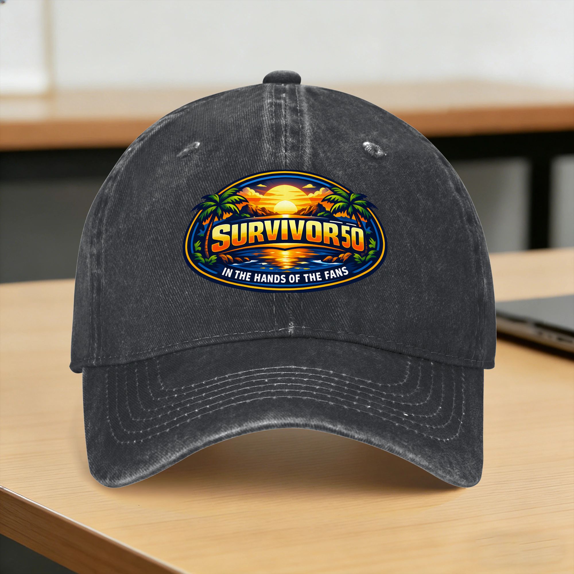 Baseball Cap Survivor 50 Islan - Outdoor Adventure Logo のレビューと価格