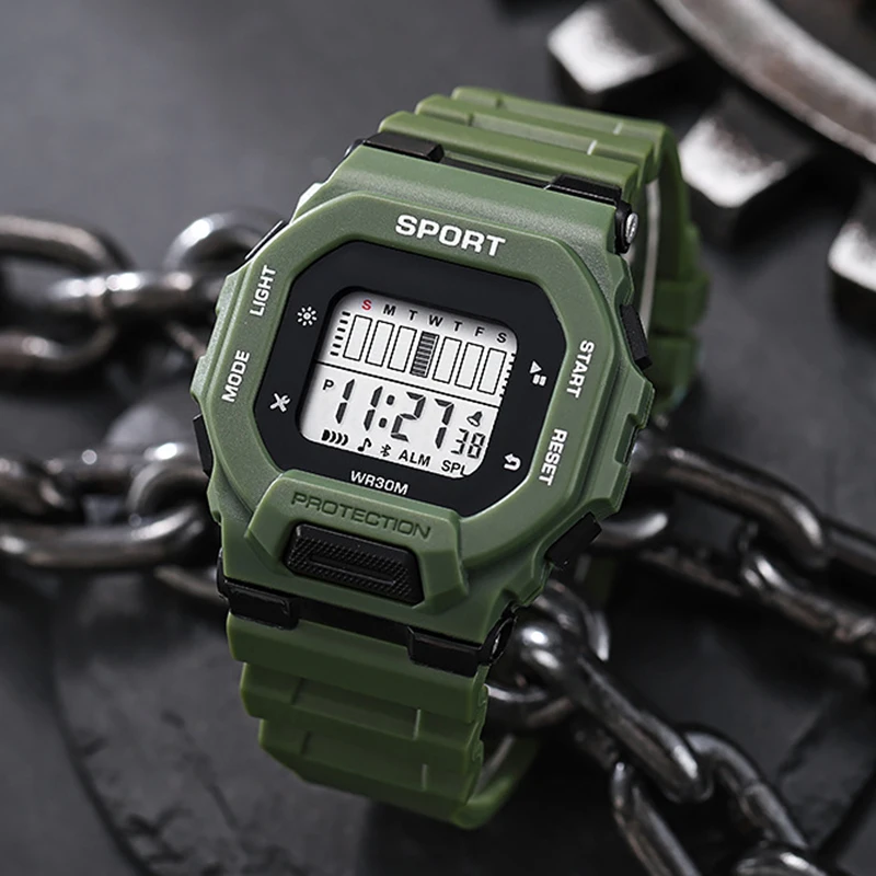 Fashion Men Sports Watch Water - Outdoor Adventure Hours のレビューと価格