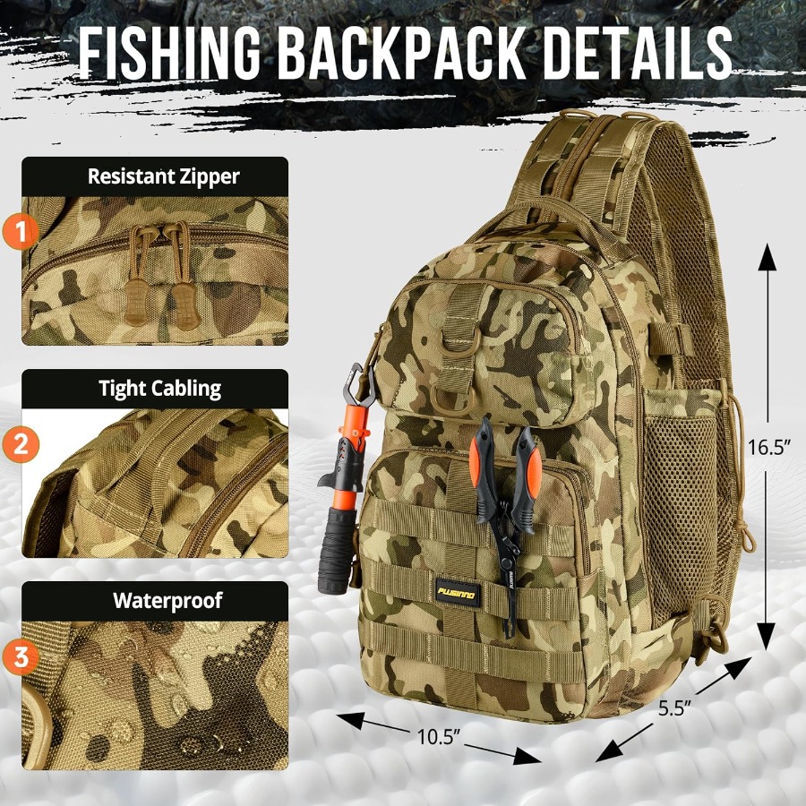 Waterproof Fishing Backpack wi - Outdoor Adventure Store のレビューと価格
