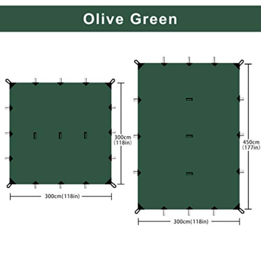 Waterproof Camping Tarp Tent H - Hammock Rain Tarp のレビューと価格