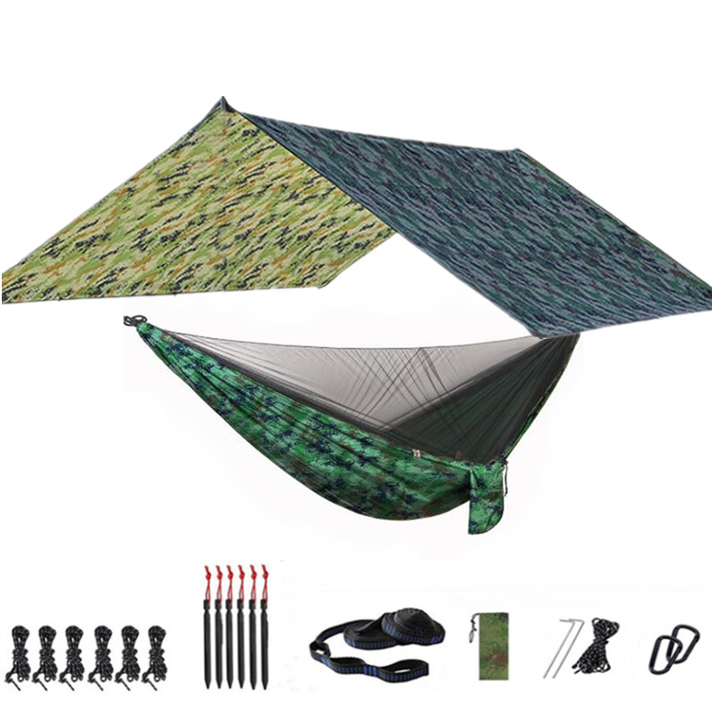 Hammock Camping with Rain Fly  - Hammock Rain Tarp のレビューと価格
