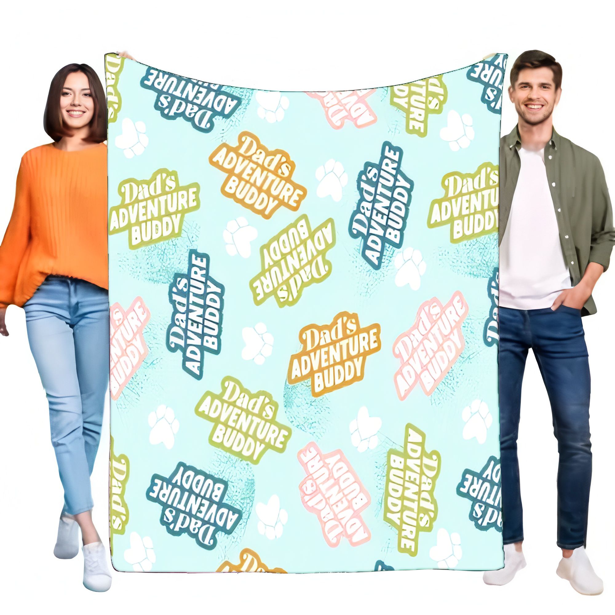 Dad's Adventure Buddy Blanket  - Outdoor Adventure Day のレビューと価格