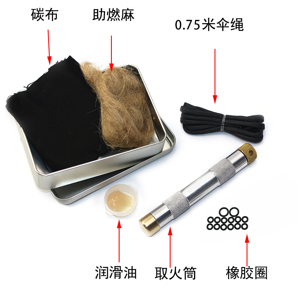 Outdoor Camping Piston Fire St - Fire Piston Starter のレビューと価格