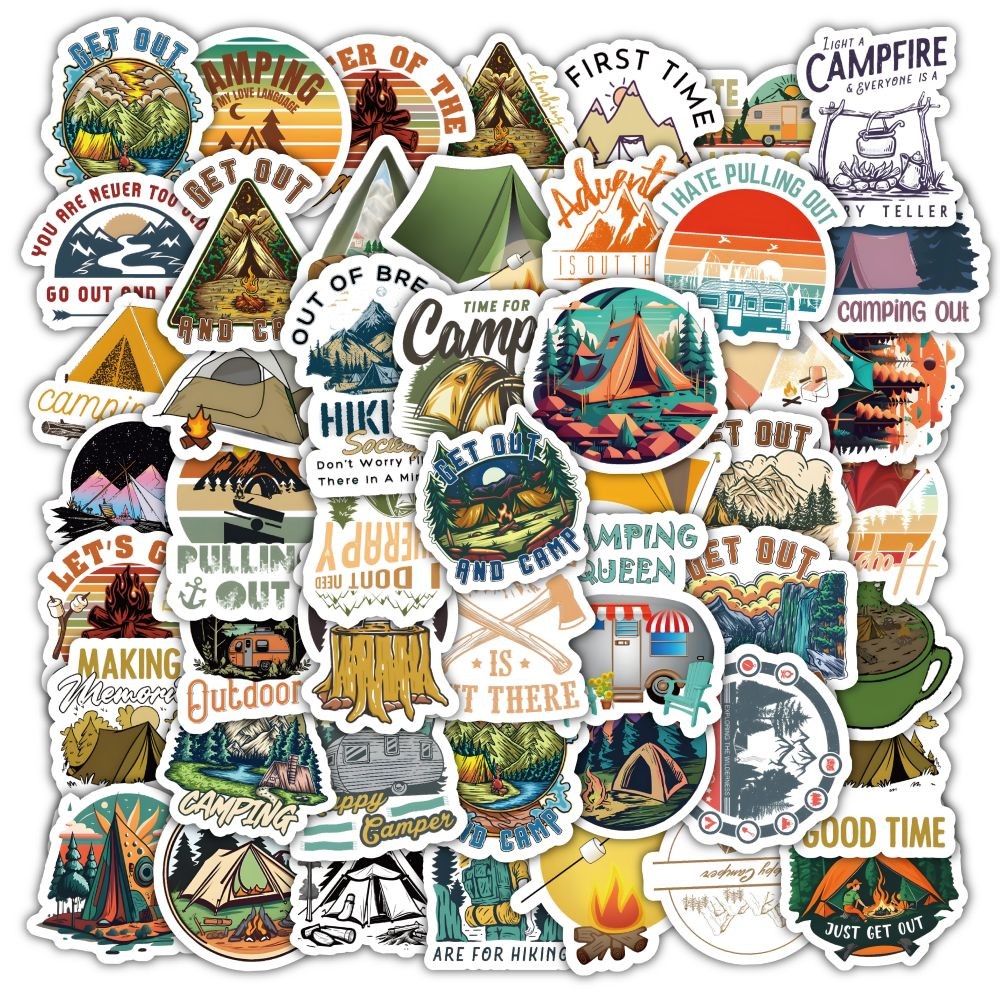 60Pcs Outdoor Camping Style B  - Outdoor Adventure Store のレビューと価格