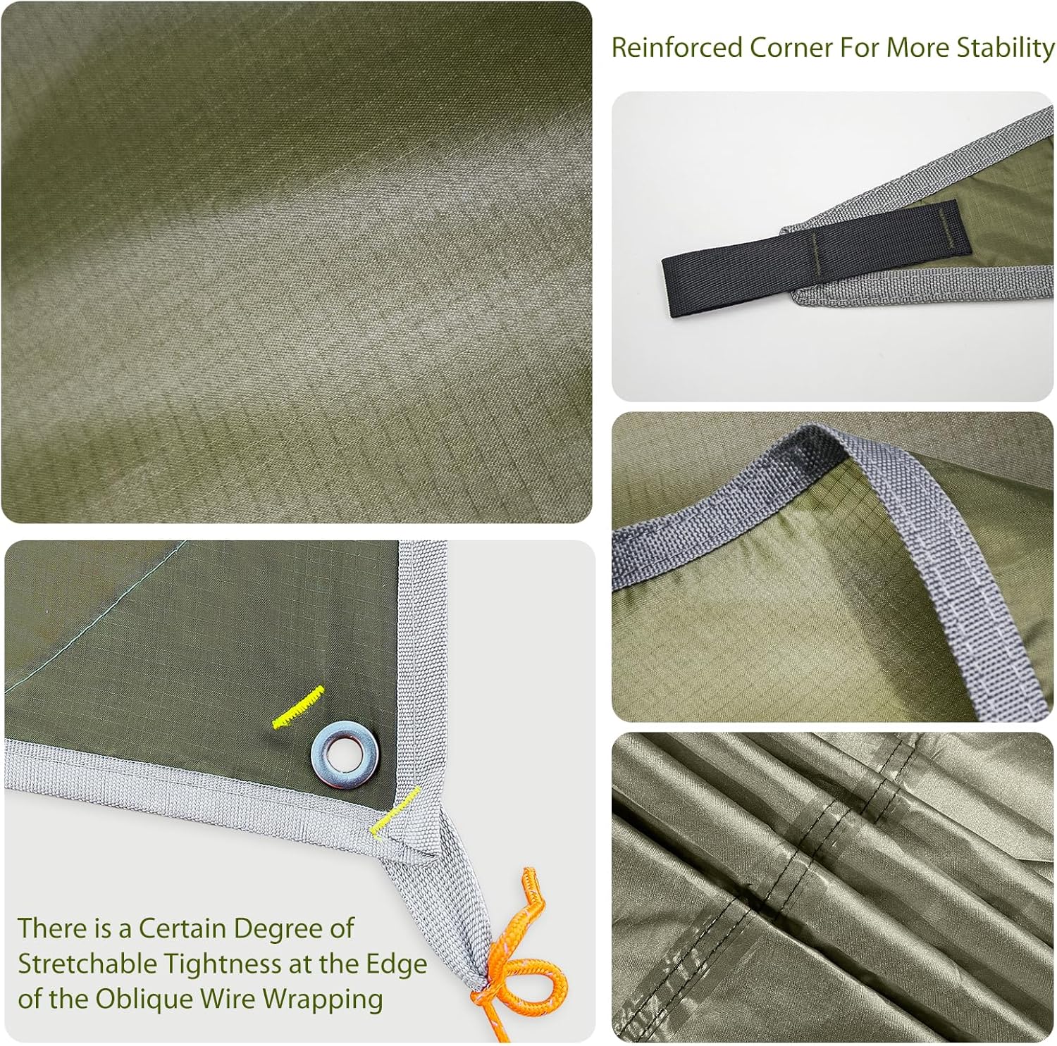 17×10 ft Large Camping Tent Ta - Hammock Rain Tarp のレビューと価格