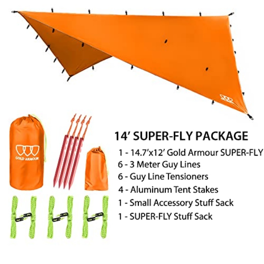 Rainfly Tarp Hammock, Premium  - Hammock Rain Tarp のレビューと価格