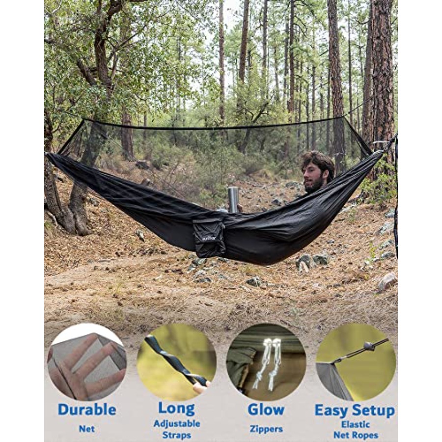 Hammock Camping with Rain Fly  - Hammock Rain Tarp のレビューと価格